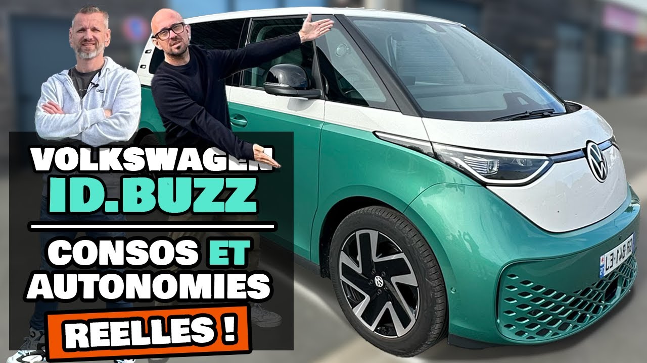 Essai conso VW ID.Buzz : quelles autonomies pour ce combi électrique ?  (Ioniq 28 challenge)